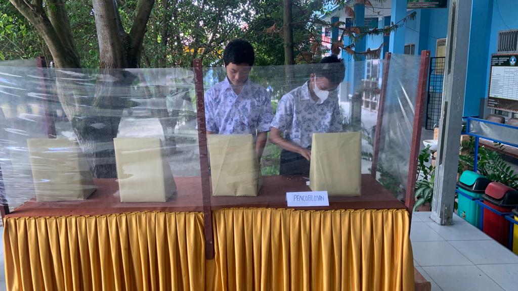 Pesta Demokrasi Pemilihan Ketua dan Wakil ketua OSIS Masa Jabatan 2022/2023