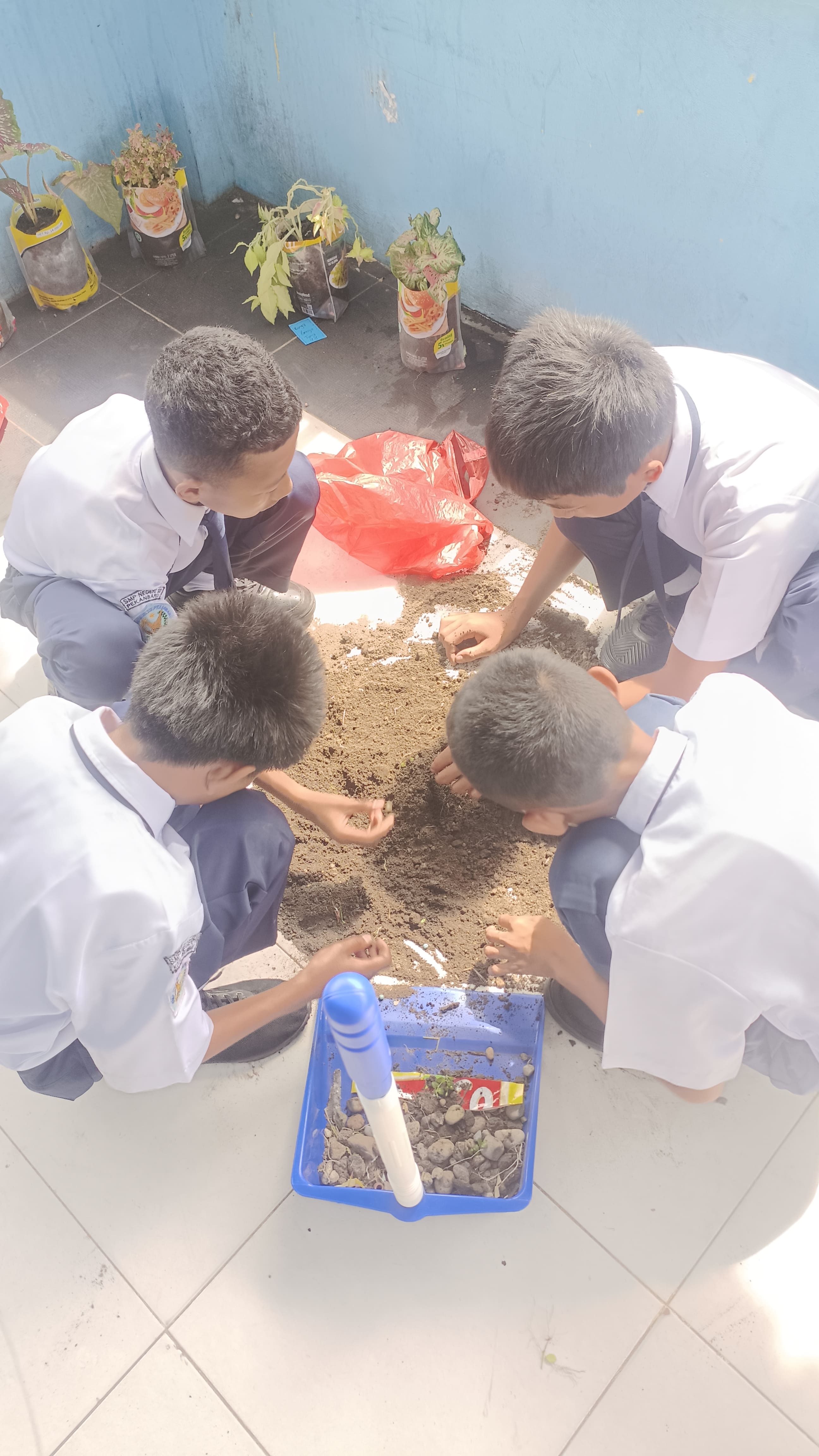 membuat taman kelas