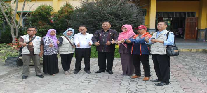 KUNJUNGAN WAKIL WALIKOTA DEPOK KE SMPN 10 